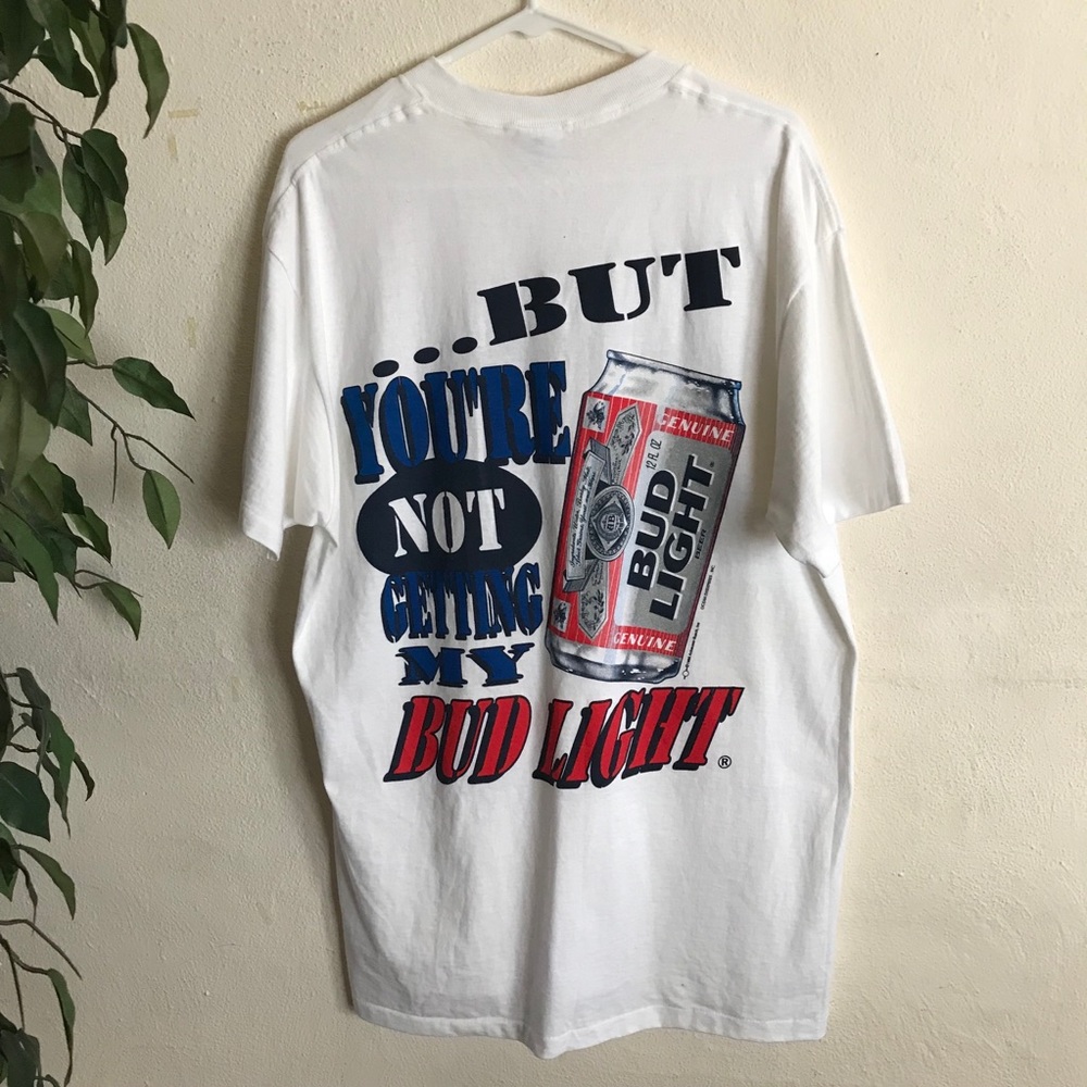 NWOT 1995 Vintage Bud Light 'I Love You Man' Shirt